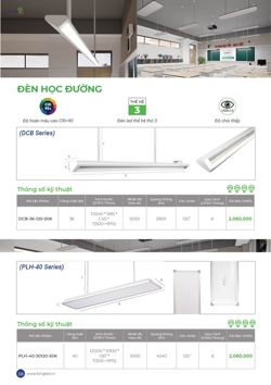 Báo giá đèn Led Chiếu Bảng 2026